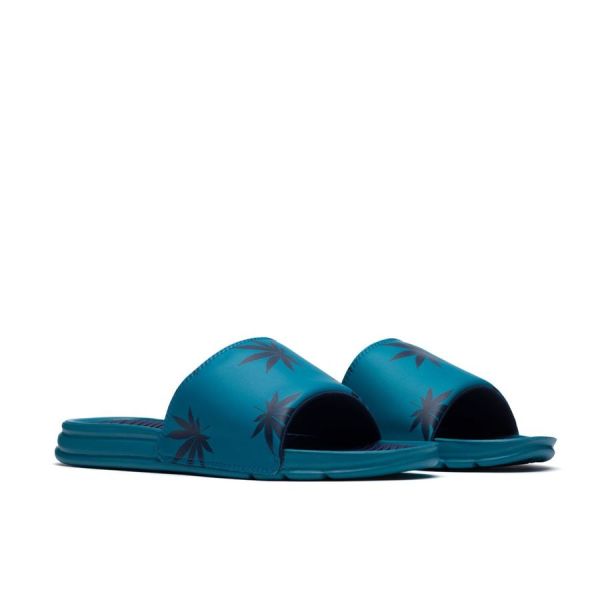 Шлепанцы HUF SU19 Plantlife slide biscay bay -30%