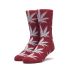 Шкарпетки HUF SU18 plantlife sock resort red Шкарпетки HUF SU18 plantlife sock resort red