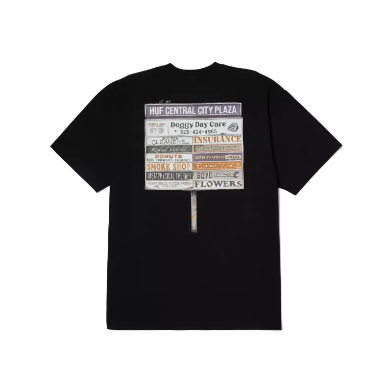 HUF SP25 Plaza black