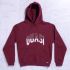 Реглан Quasi HOQ18 Arc hood sweatshirt burgundy Реглан Quasi HOQ18 Arc hood sweatshirt burgundy
