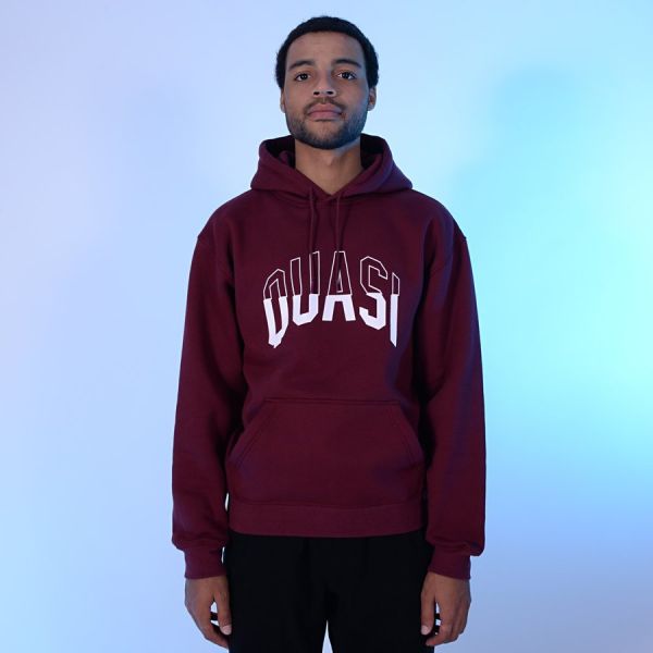 Реглан Quasi HOQ18 Arc hood sweatshirt burgundy