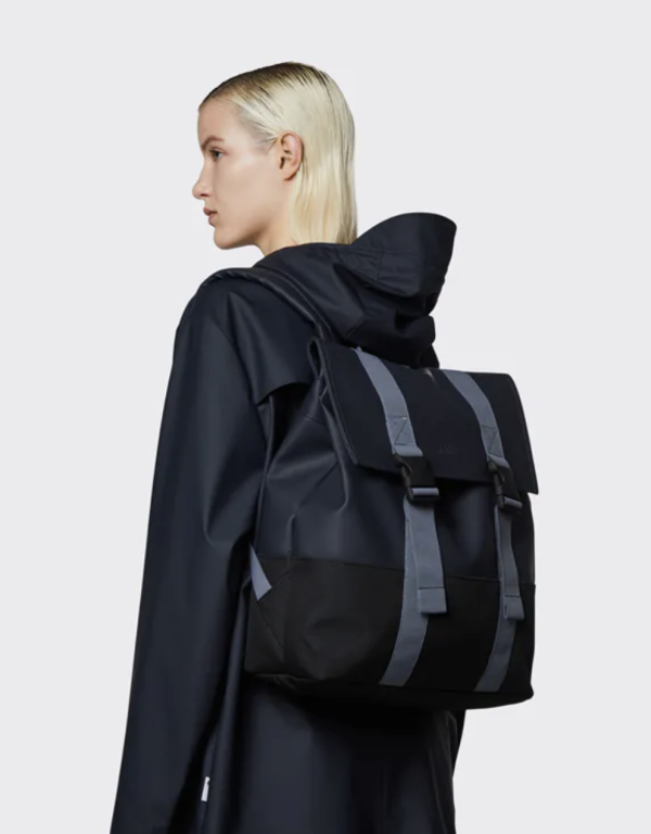 Рюкзак Rains Buckle MSN Bag Navy