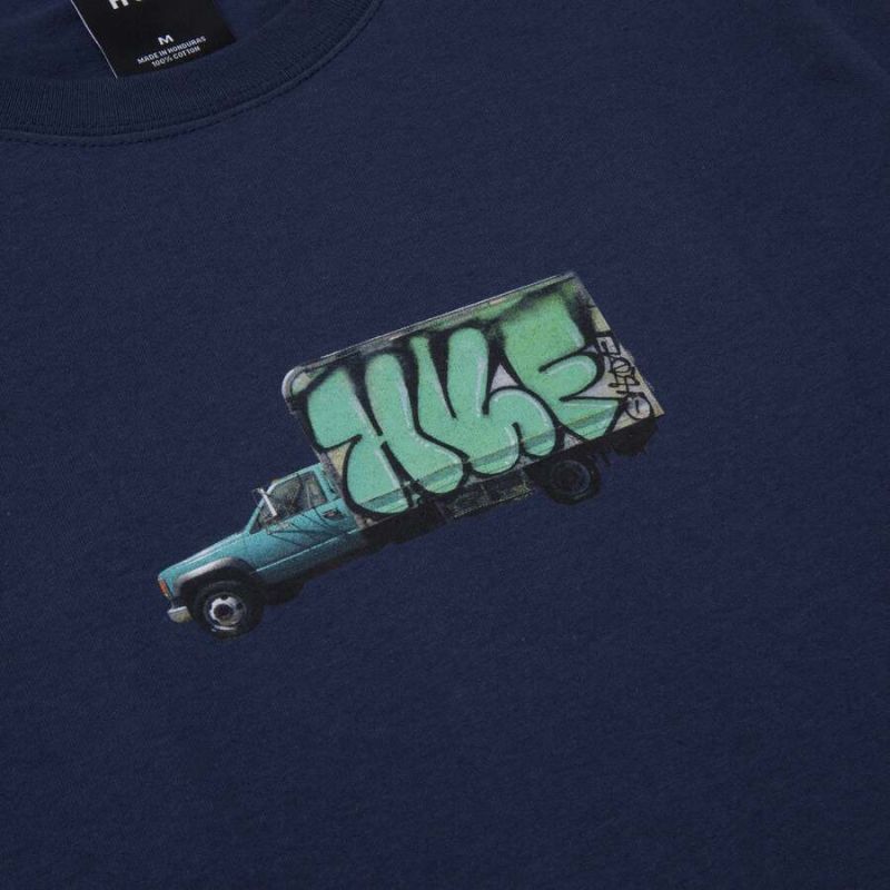 Longsleeve HUF HO21 Reimo box navy