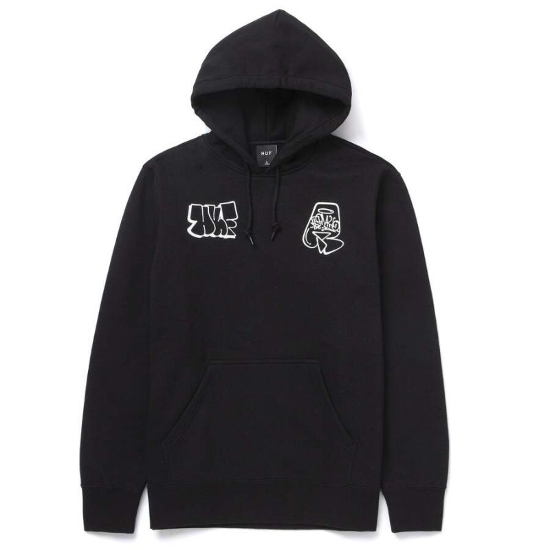 Hoodie HUF HO21 Remio pullover black