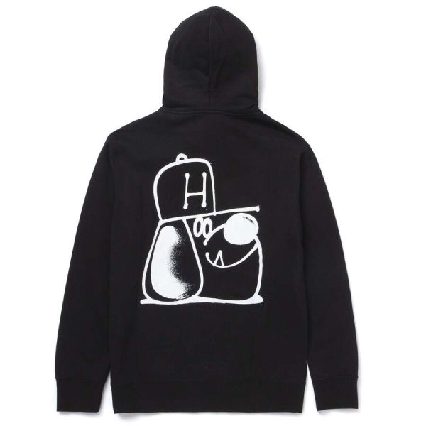 Hoodie HUF HO21 Remio pullover black