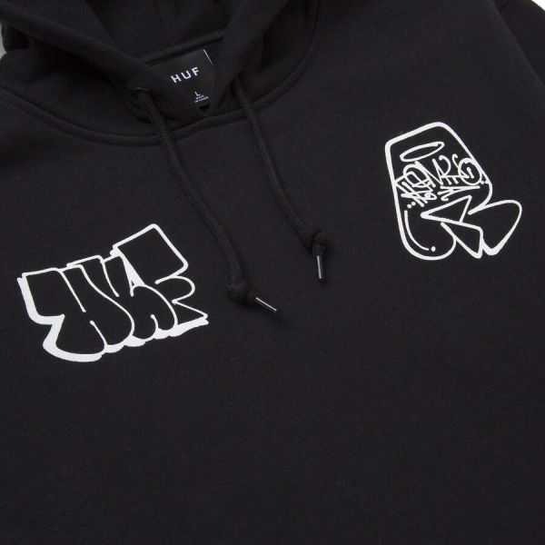 Hoodie HUF HO21 Remio pullover black