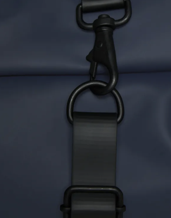 Backpack Rains Rolltop Rucksack Navy Reflective