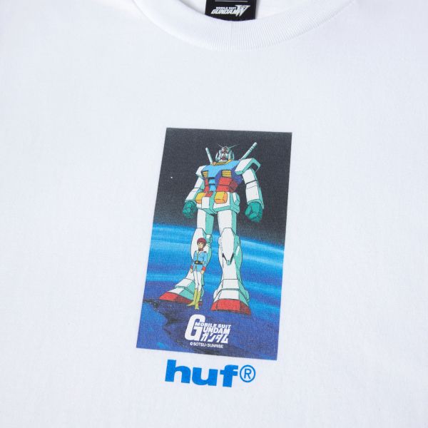 HUF SP24 Gundam RX-78 white