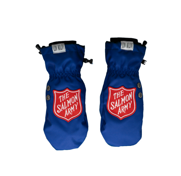 Salmon Arms Salmon army mittens Salmon Arms Salmon army mittens