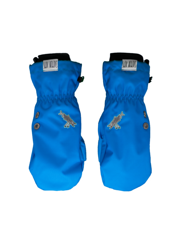 Salmon Arms Spawn blue mittens