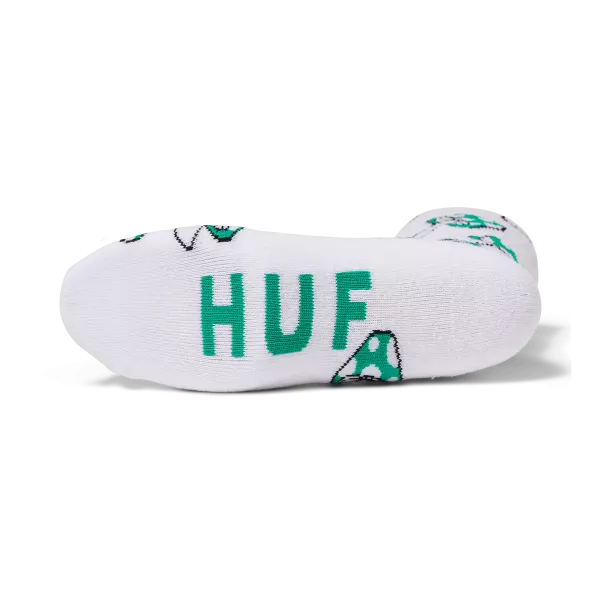Носки HUF SP25 Shrooms crew sock green