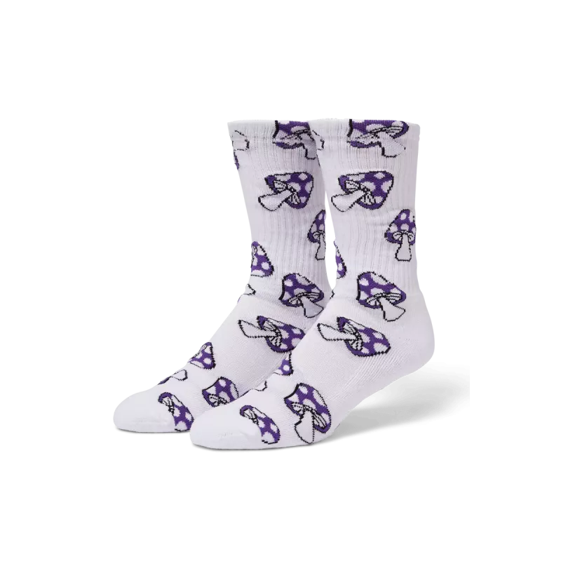 Носки HUF SP25 Shrooms crew sock purple