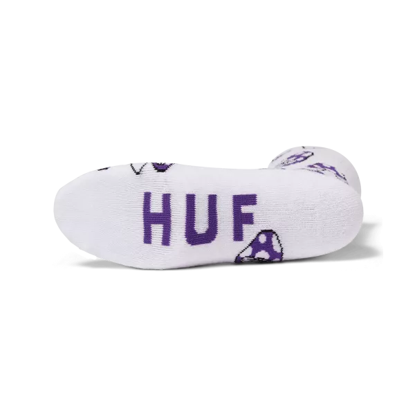 Носки HUF SP25 Shrooms crew sock purple