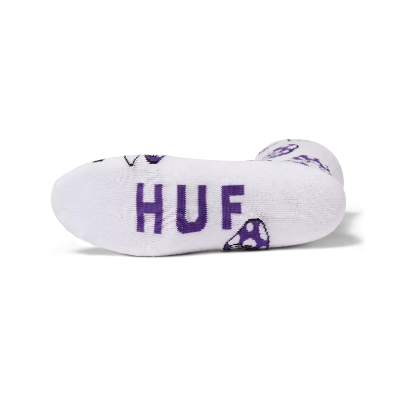 Носки HUF SP25 Shrooms crew sock purple