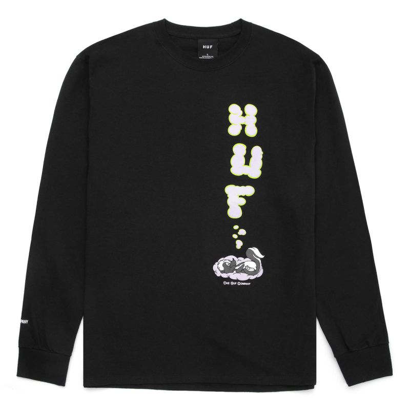 Longsleeve HUF 420 SU22 Skunky ls black