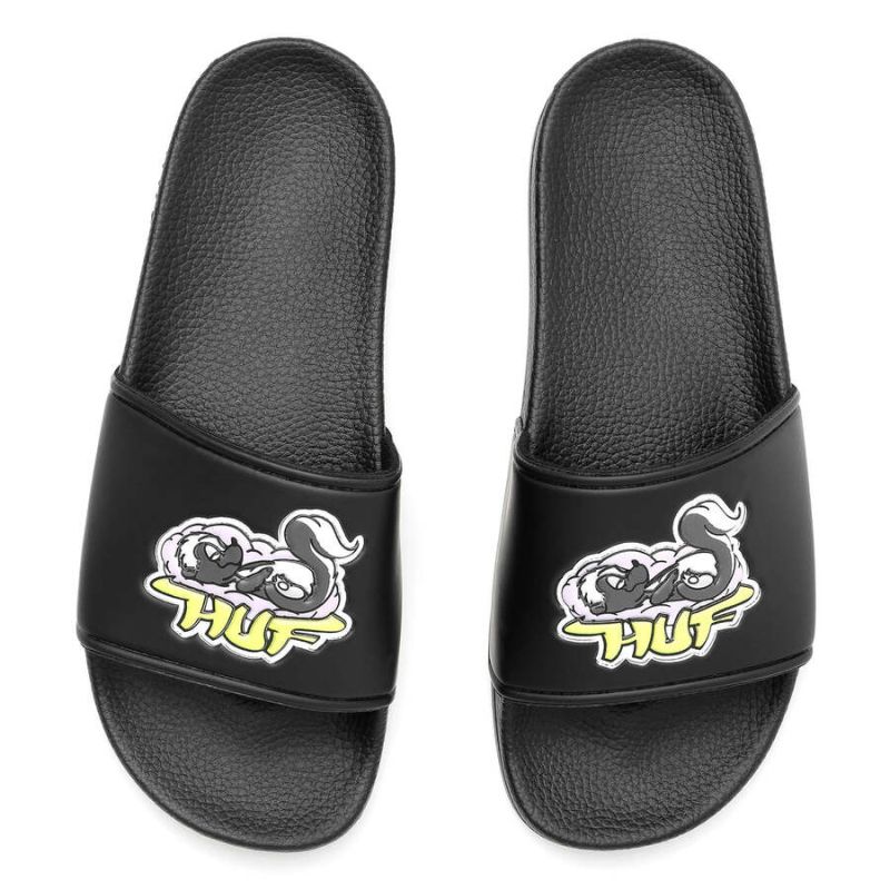 HUF SU22 420 Skunky slides black