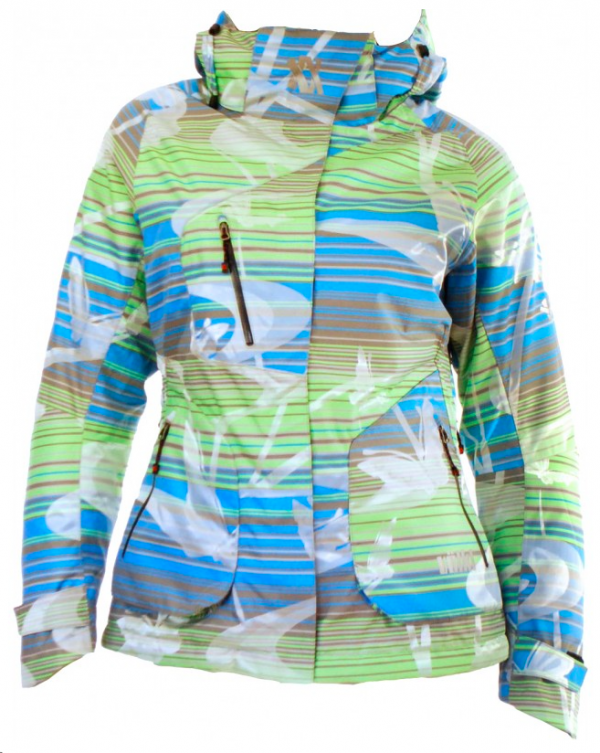 Женская куртка Volkl Annapurna Jacket butterfly diva blue print Женская куртка Volkl Annapurna Jacket butterfly diva blue print