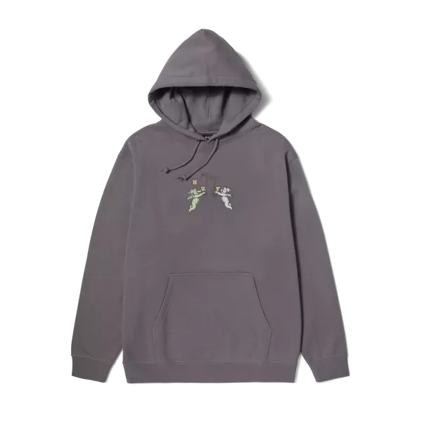 HUF FA24 Song hoodie light plum HUF FA24 Song hoodie light plum