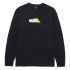 Лонгслів HUF HO21 Spectrum ls black Лонгслів HUF HO21 Spectrum ls black