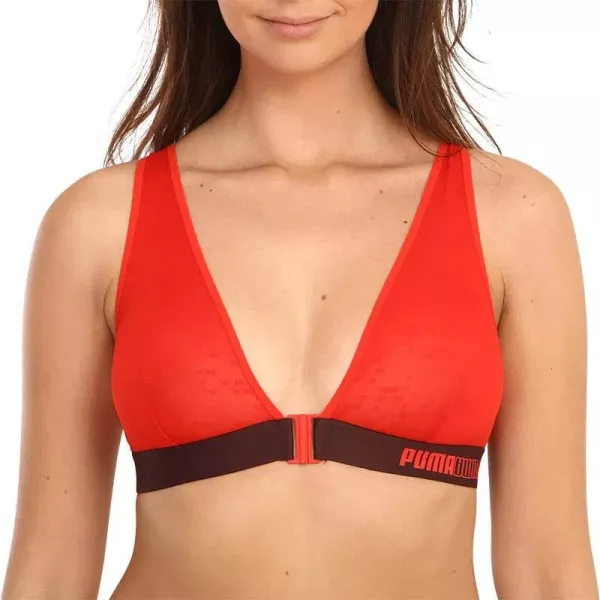 Бра Puma Women's Bra Triangle Mesh Bralette 701202510 grenadine Бра Puma Women's Bra Triangle Mesh Bralette 701202510 grenadine