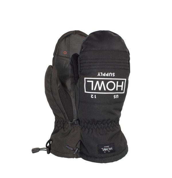 Howl Team black mittens Howl Team black mittens