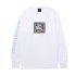 Лонгслив HUF FA21 Test Screen ls white
