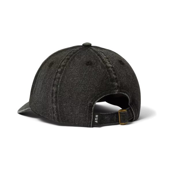 Кепка HUF FA25 Token 6 panel cv washed black