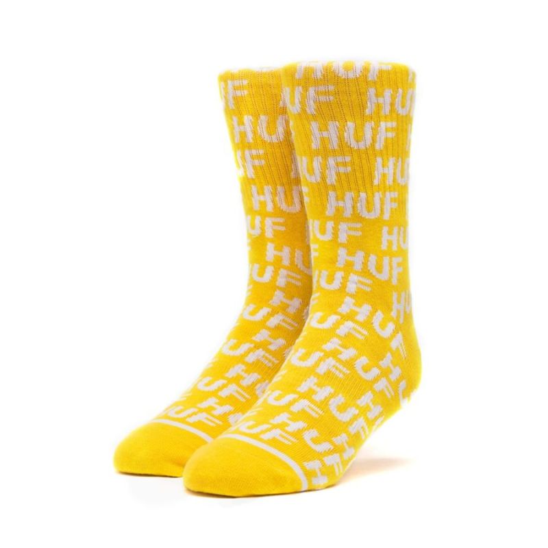 HUF HO18 Transit sock mineral yellow