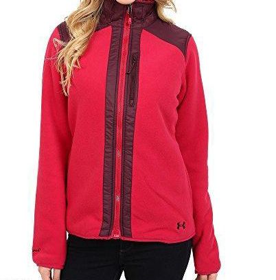 Женская флисовая кофта Under Armour Taunen Fleece Jacket fury
