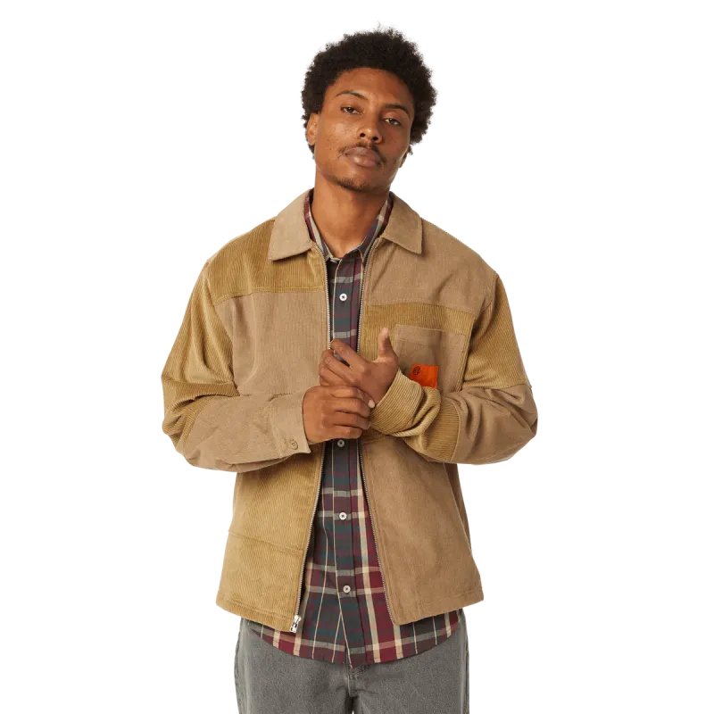 Куртка HUF HO25 Union Corduroy Shacket clay