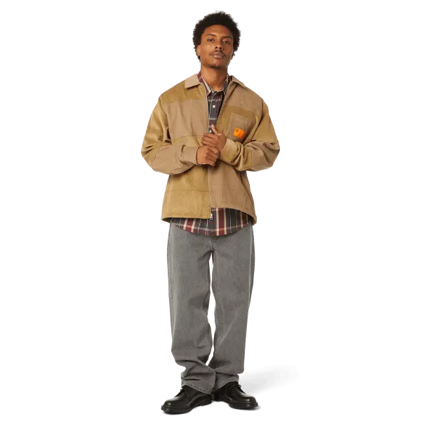 Куртка HUF HO25 Union Corduroy Shacket clay