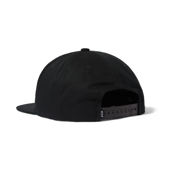 Кепка HUF SP24 Long Shot CV 6 panel black