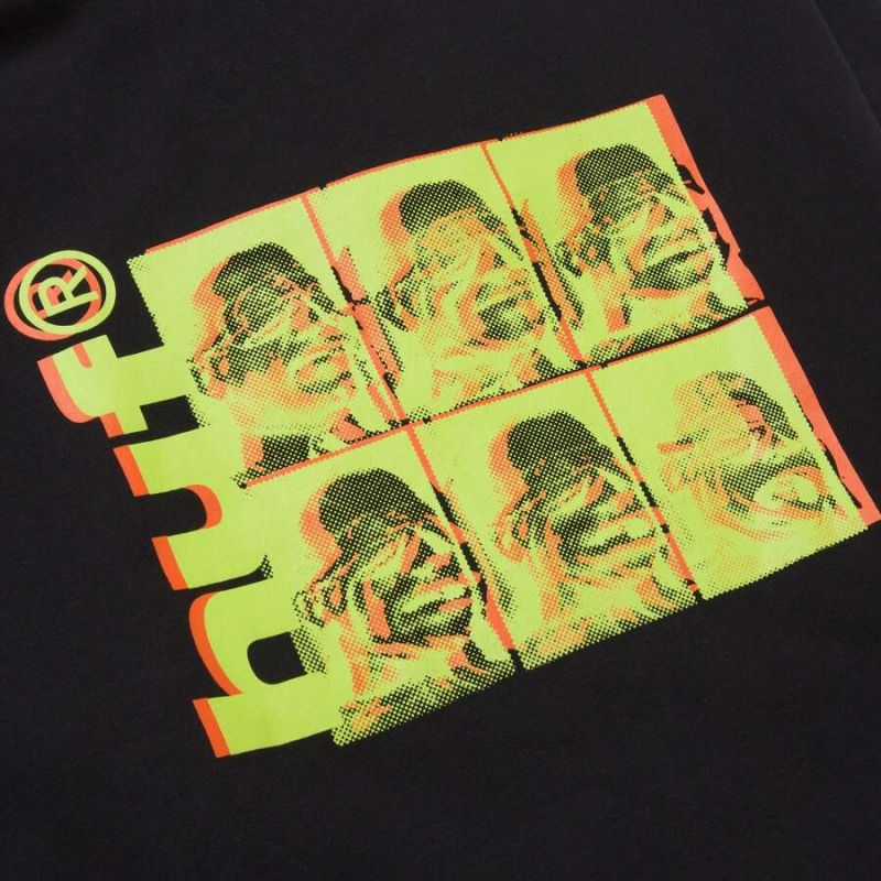 Hoodie HUF HO21 Unsung pullover black