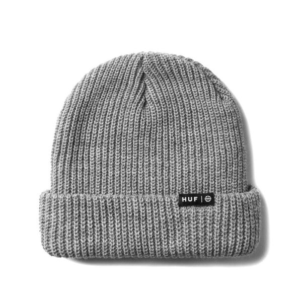 HUF FA22 Usual beanie grey heather HUF FA22 Usual beanie grey heather