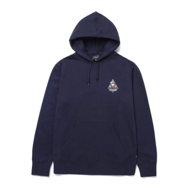 Hoodie HUF FA21 Video Format TT navy blazer