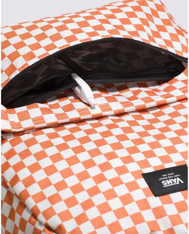 Vans Old Skool Check Backpack VN000H4X carnelian Vans Old Skool Check Backpack VN000H4X carnelian