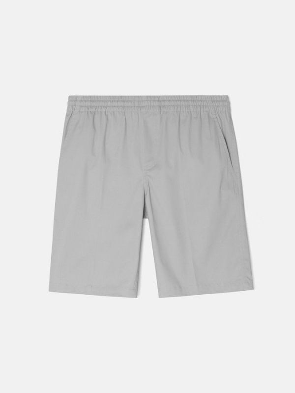 WeSC SS19 Ace chino shorts light grey