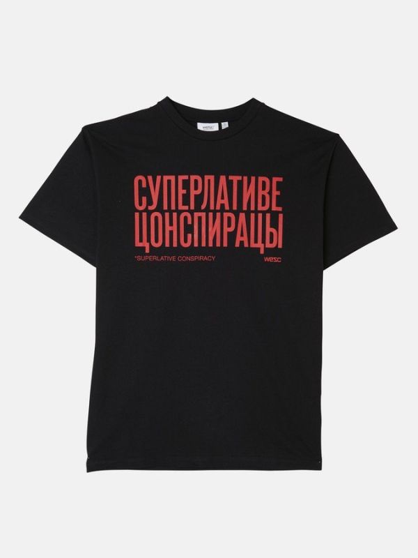 WeSC SS19 Mason Cyrillic black