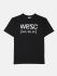 Футболка WeSC SS19 Mason Phonetic black
