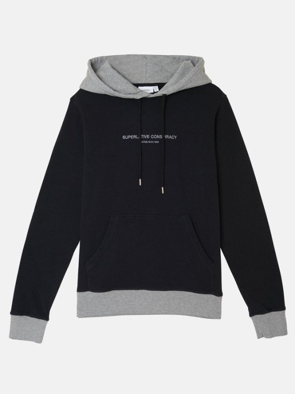 Hoodie WeSC SS19 Mike contrast black