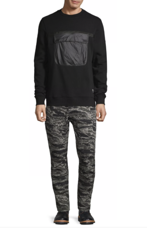 Sweatshirt WeSC FW19 Miles Utility black