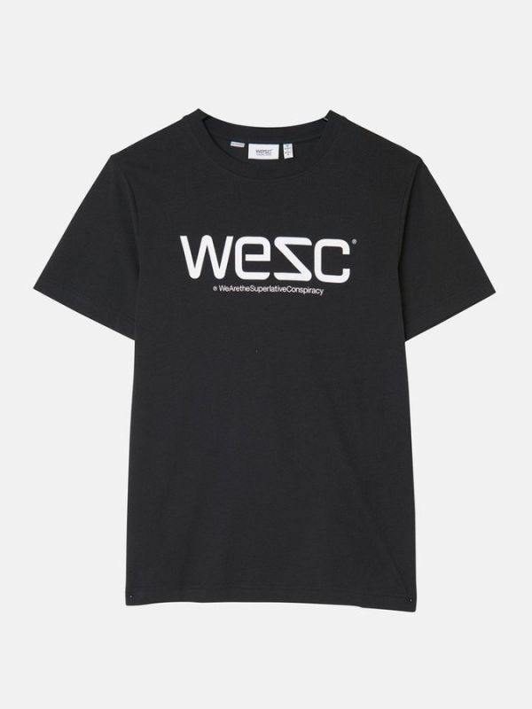 WeSC SS19 t-shirt black WeSC SS19 t-shirt black