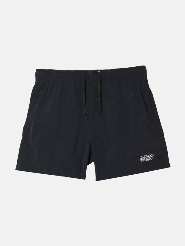 WeSC SS19 Zack swim pants black