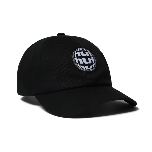 Кепка HUF SU26 Wide Angle 6 panel black