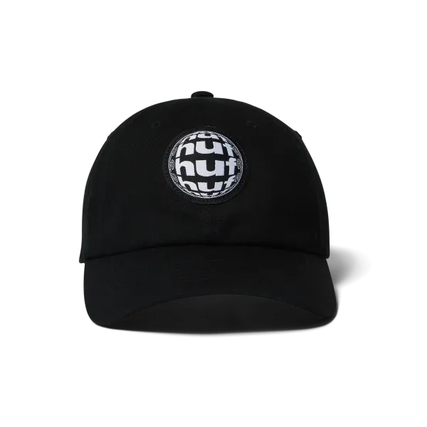 Кепка HUF SU26 Wide Angle 6 panel black