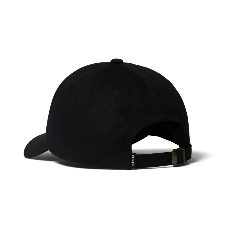 Кепка HUF SU26 Wide Angle 6 panel black
