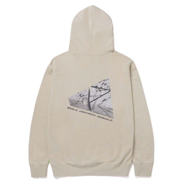 Hoodie HUF HO22 Withstand TT pullover sand