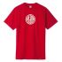 Футболка HUF FA19 Woodstock staff tee red Футболка HUF FA19 Woodstock staff tee red