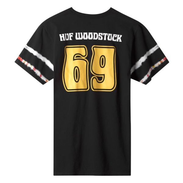HUF FA19 Woodstock Team knit top black