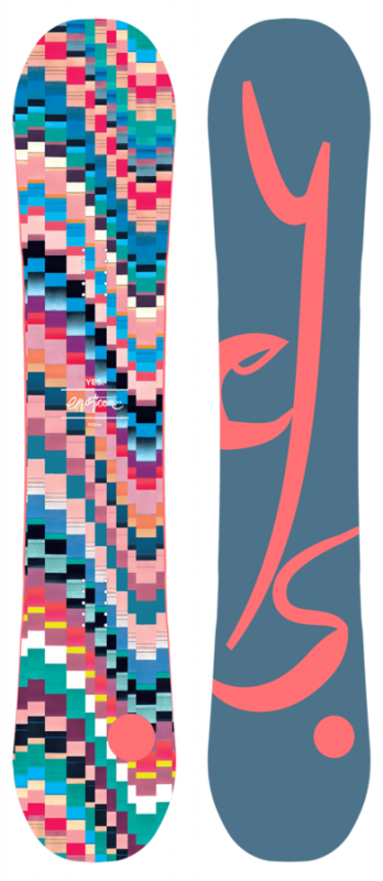 Сноуборд YES Emoticon 143см Сноуборд YES Emoticon 143см